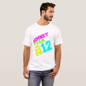 ROMNEY RYAN VP NEON COLLEGIATE.png T-shirt (Voorkant volledig)