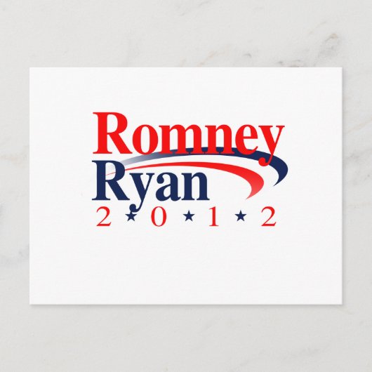 ROMNEY RYAN VP SWEEP.png Briefkaart (Voorkant)