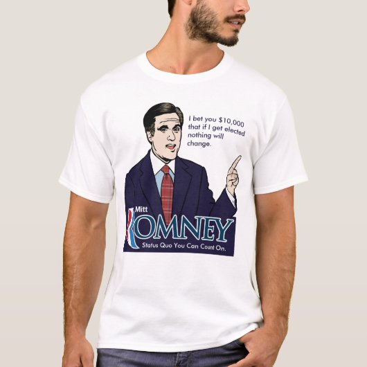 Romney Satire Shirten T-shirt (Voorkant)