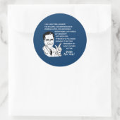 Romney Stem op Me.png Ronde Sticker (Tas)