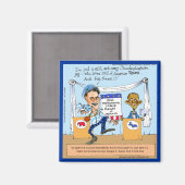 Romney Tries Zingers over Obama Funny Gifts & Kaar Magneet (Voorkant / Achterkant)