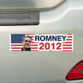 Romney voor president bumpersticker (Op auto)