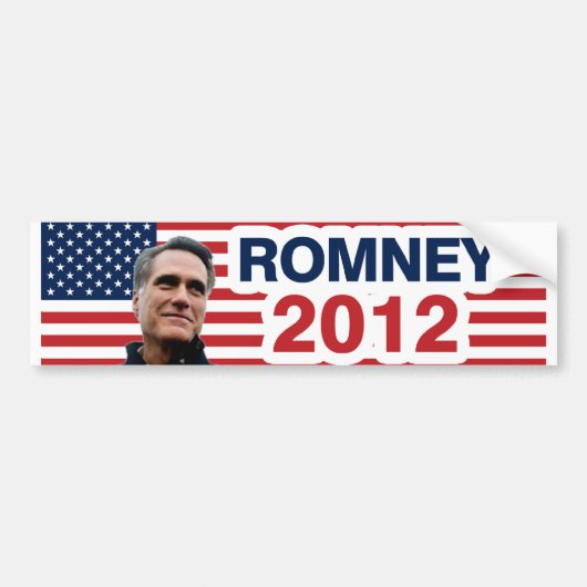Romney voor president bumpersticker (Voorkant)