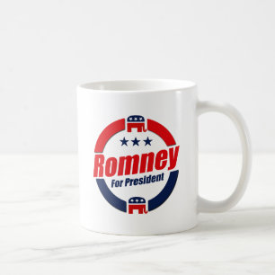 ROMNEY VOOR PRESIDENT (Republikein) Koffiemok