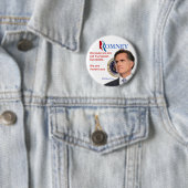 Romney voor President Ronde Button 5,7 Cm (In situ)