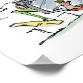 RomneyHood Funny Poster van Rick London (Hoek)