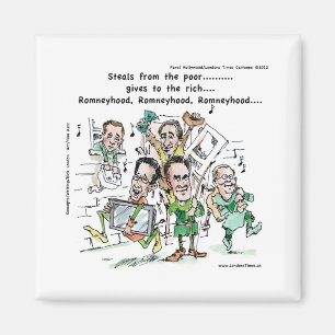 RomneyHood Grappige Cadeaus Mokken T-shirts Kaarte Magneet