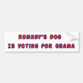 Romney's Dog Bumpersticker (Voorkant)