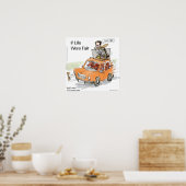 Romney's Ierse setters grappige Rick London poster (Keuken)