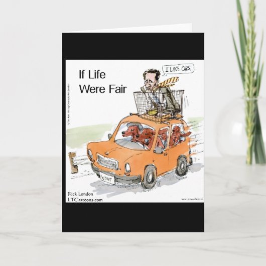 Romney's Irish Setter Revenge Wenskaarten Kaart (Voorkant)