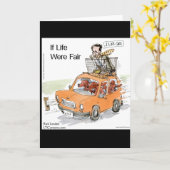 Romney's Irish Setter Revenge Wenskaarten Kaart (Gele Bloem)