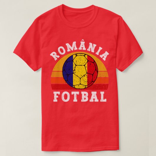 Romnia Fotbal T-shirt (Design voorkant)
