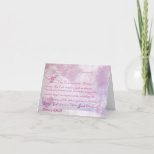 Romns 8:28 Inspirerend kaart