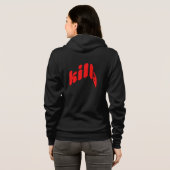 Rompe con lo básico y viste arte. hoodie (Achterkant volledig)