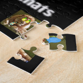 Rompecabeza MINI GATOS CHEFS PREPARANDO SUSHI. Legpuzzel (Zijkant)