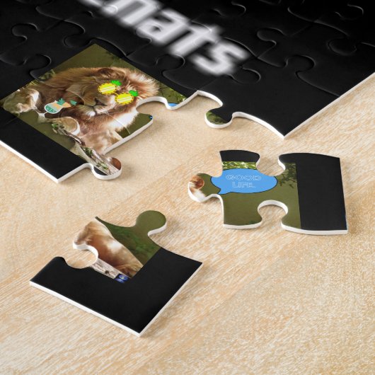 Rompecabeza MINI GATOS CHEFS PREPARANDO SUSHI. Legpuzzel (Zijkant)