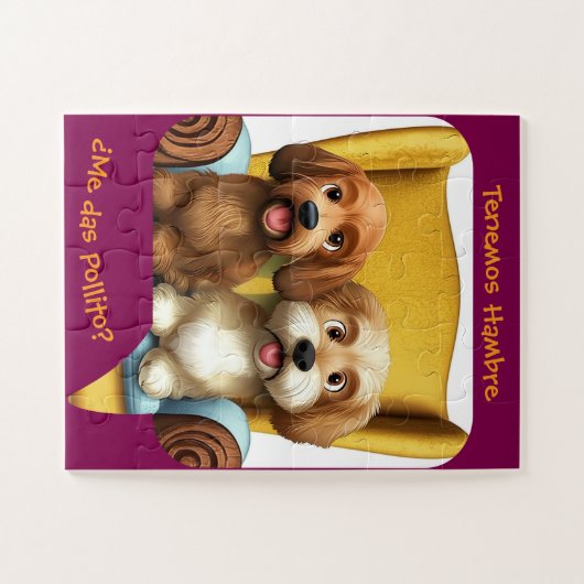 Rompecabezas "Amiguitas Peludas" Legpuzzel (Horizontaal)