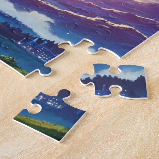 Rompecabezas Celestial. Legpuzzel (Zijkant)
