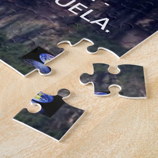 ROMPECABEZAS DEL SALTO ÁNGEL. LEGPUZZEL (Zijkant)