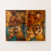 Rompecabezas Puzzle "Hermanitas Felices" Legpuzzel (Horizontaal)
