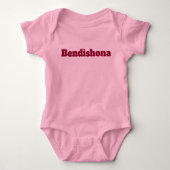 Romper "Bendishona" roze. (Voorkant)