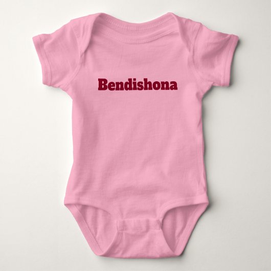 Romper "Bendishona" roze. (Voorkant)