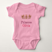 Romper "Princess Olivia". (Voorkant)
