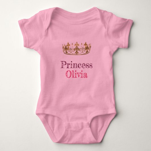 Romper "Princess Olivia". (Voorkant)