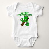 Romper "St. Patrick's day". (Voorkant)