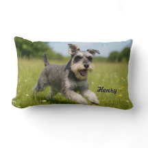 Romping Schnauzer gepersonaliseerd
