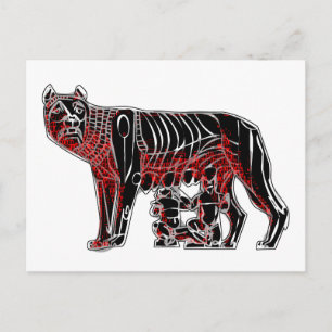 Romulus en Remus Briefkaart