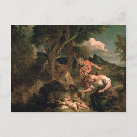 Romulus en Remus Briefkaart (Voorkant)