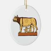 Romulus en Remus Keramisch Ornament (Rechts)