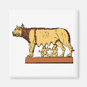 Romulus en Remus Magneet (Voorkant)