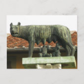 Romulus en Remus - Oude Rome Briefkaart (Voorkant)