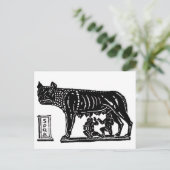 Romulus en Remus Roman Mythology Briefkaart (Staand voorkant)