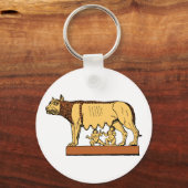 Romulus en Remus Sleutelhanger (Voorkant)