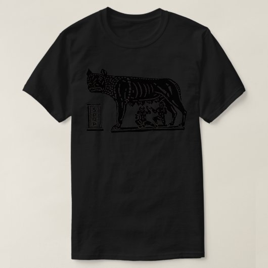 Romulus en Remus T-shirt (Design voorkant)