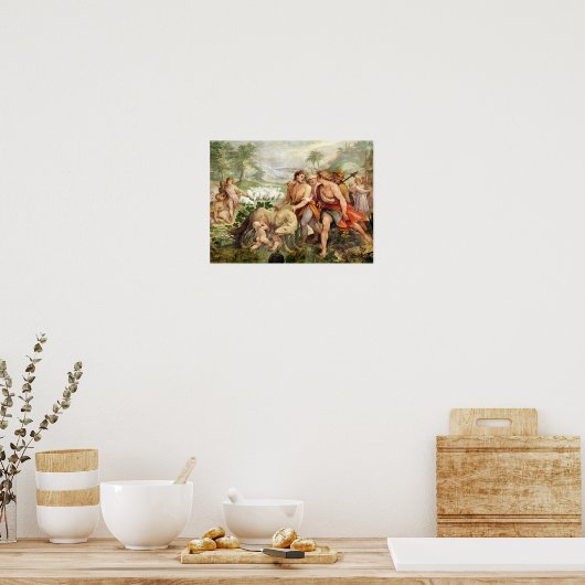 Romulus is opgezogen door haar wolf poster (Keuken)