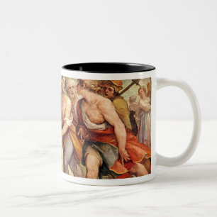 Romulus is opgezogen door haar wolf tweekleurige koffiemok