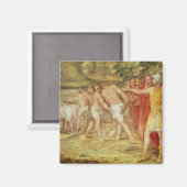 Romulus markeert de grenzen van Rome Magneet (Voorkant / Achterkant)