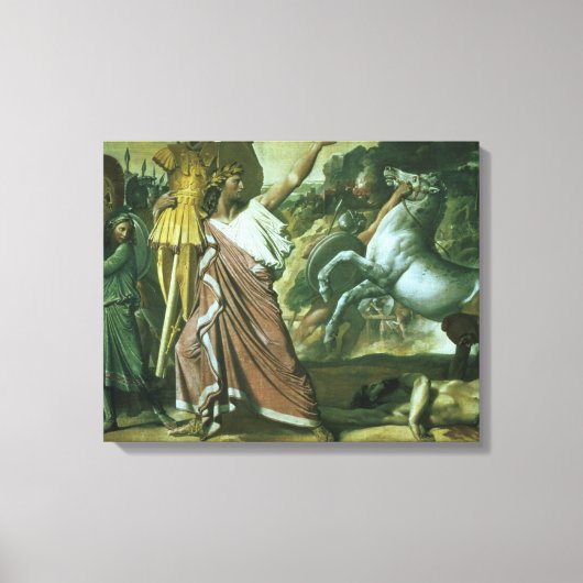 Romulus, veroveraar van Acron, die z'n laartje naa Canvas Afdruk (Voorkant)