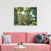 Romulus, veroveraar van Acron, die z'n laartje naa Canvas Afdruk (Insitu (Woonkamer))