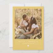 ROMY Rustic White Floral Honey Bee Save the Date Kaart (Achterkant)