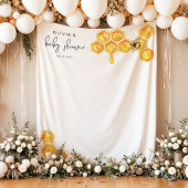 ROMY Schattige Honing Bij Baby Shower Wandkleed