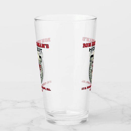Ron Briskman's Hideout Glas (Links)