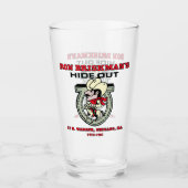 Ron Briskman's Hideout Glas (Voorkant)