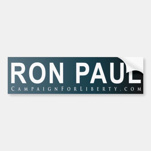 RON BUMPERSTICKER (Voorkant)