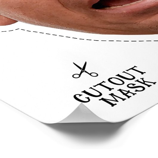 Ron Desanctimonious kostuummasker Poster (Hoek)