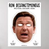 Ron Desanctimonious kostuummasker Poster (Voorkant)